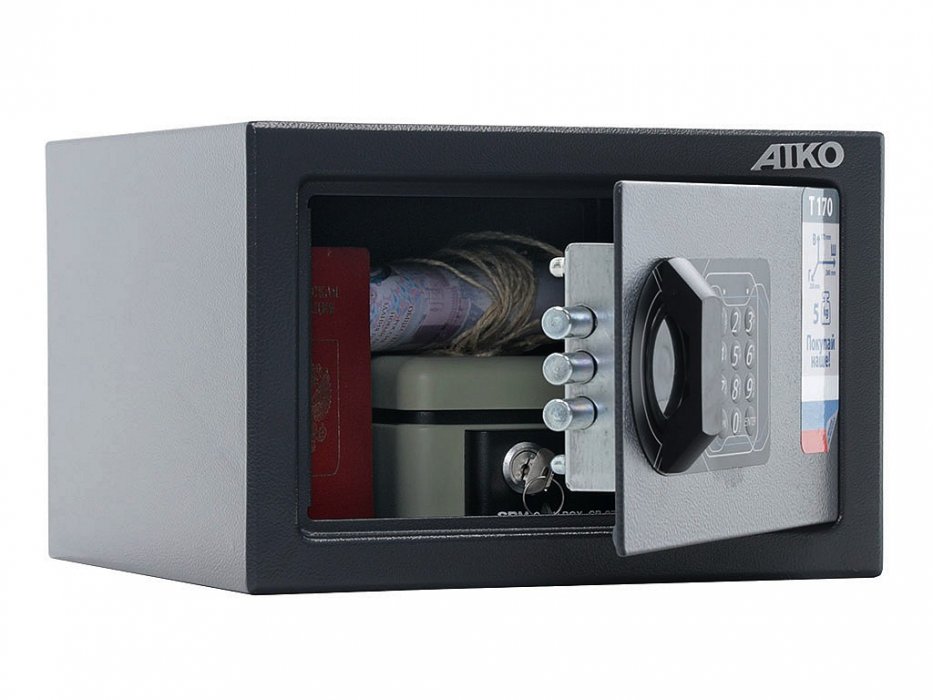 Офисный сейф AIKO Т 170 EL - вид 3
